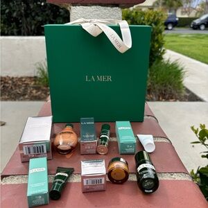 La Mer 6 Piece Skincare Luxury Kit Plus La Mer Box And Wrapping Plus lotion